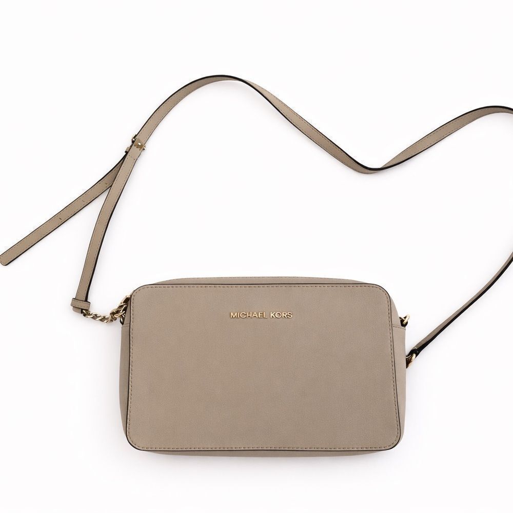 Michael Kors Beige Crossbody Bag